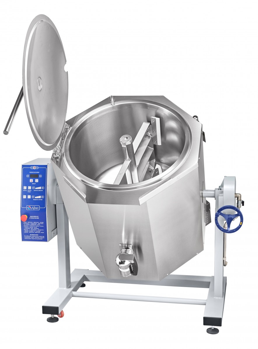 Котел пищеварочный КПЭМ-160-ОМР-ВК 