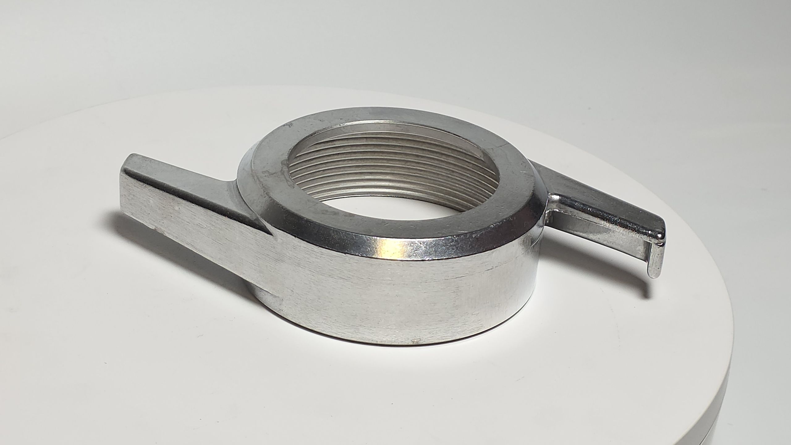Гайка зажимная для мясорубки МИМ-300, код 01.001-01 (МИМ-300.01.001-01)