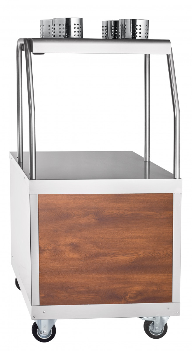 Прилавок для столовых приборов ПСП-70ПМ передвижной 