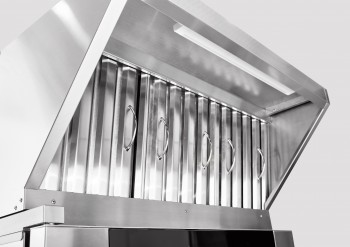 Зонт вытяжной ЗВВ-4-6/4ПМ с пароконденсатором 