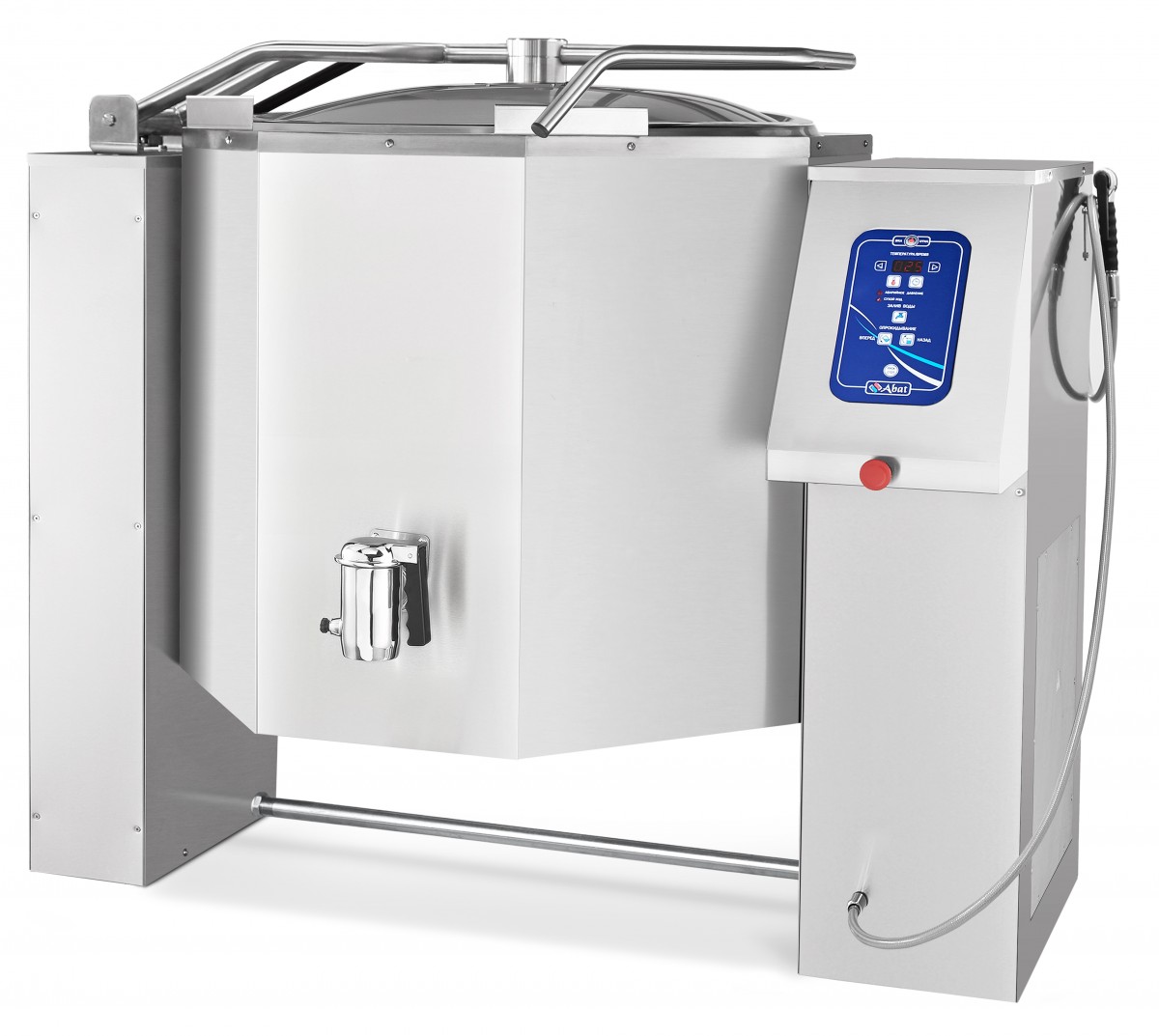 Котел пищеварочный КПЭМ-250-О со сливным краном 