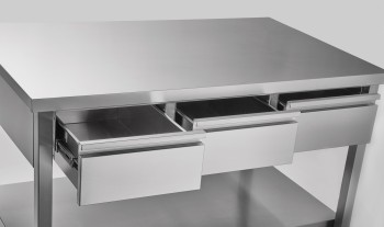 Столы с тумбой навесной типа СТН 