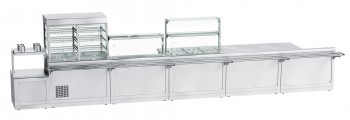 Прилавок для холодных закусок ПВВ(Н)-70Х-05-НШ 