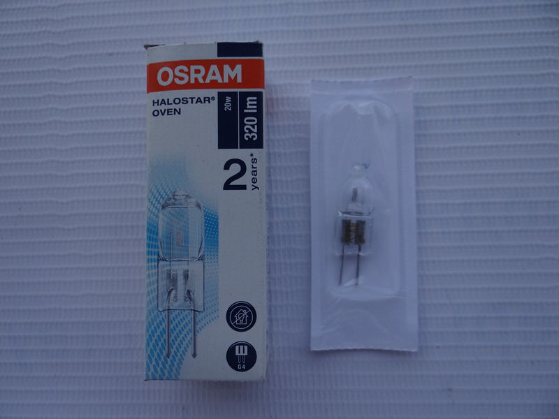 Лампа OSRAM HALOSTAR 64428 12В/20Вт 300° (10113094/220317/0004056/005, ГЕРМАНИЯ )