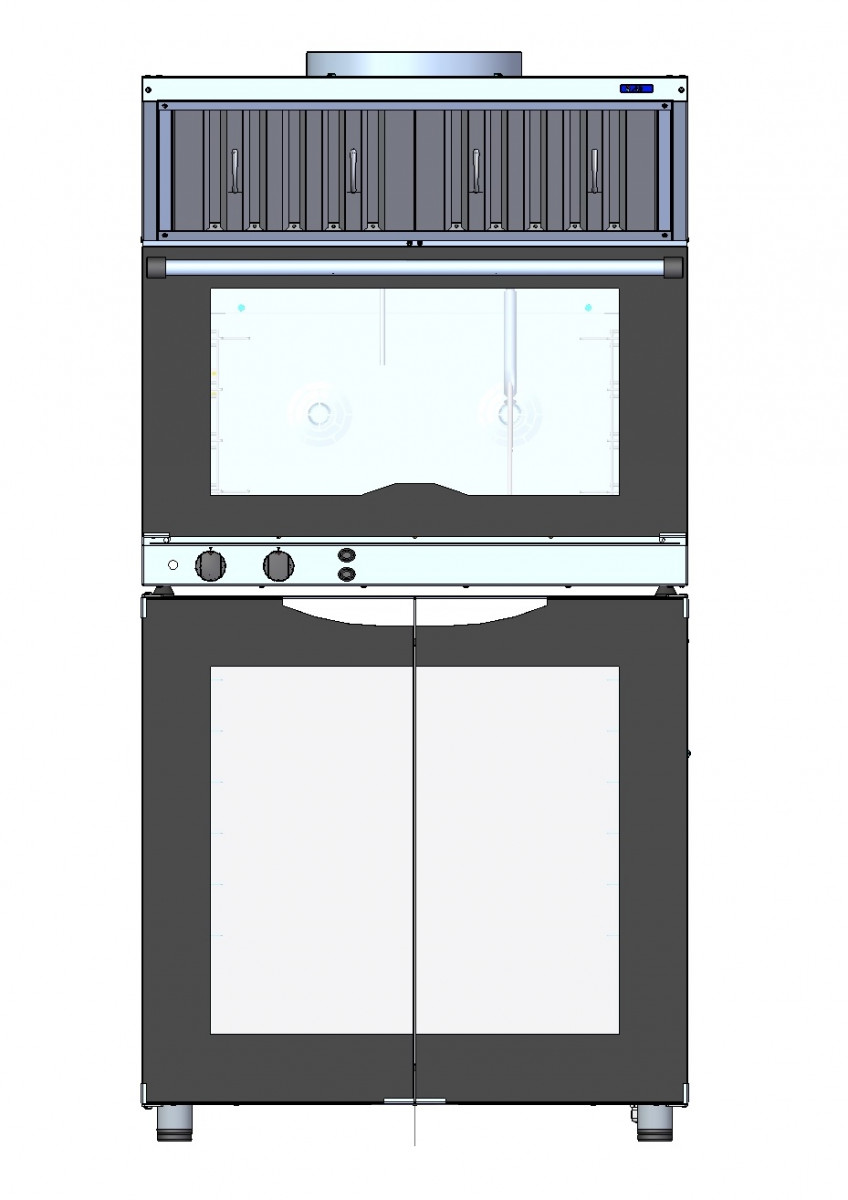 Зонт вытяжной ЗВВ-4-6/4 
