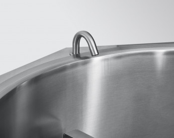 Котел пищеварочный КПЭМ-100-ОМП со сливным краном 