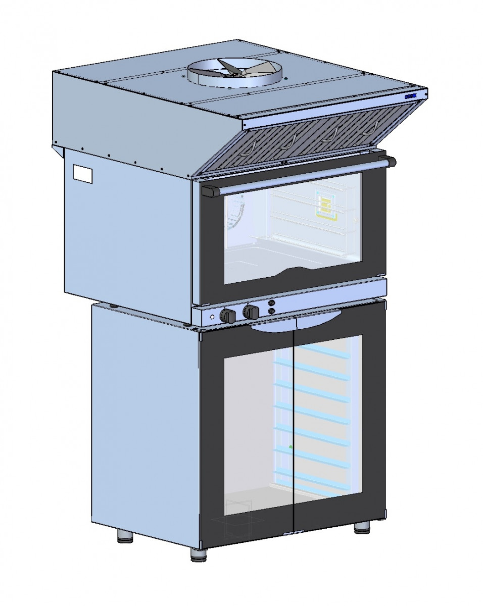 Зонт вытяжной ЗВВ-4-6/4 