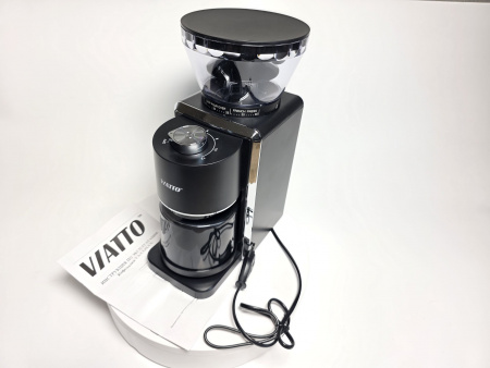 Кофемолка VIATTO электрическая жерновая VA-CG5LUX