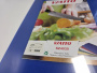 Доска разделочная 400x300x12мм VIATTO код SZ4030blue пластиковая профессиональная (для рыбы и морепродуктов) цвет синий