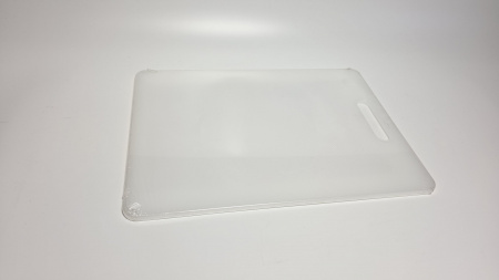 Доска разделочная 350x250x8мм VIATTO код SZ3525white пластиковая профессиональная (для молочных продуктов и хлеба) цвет белый