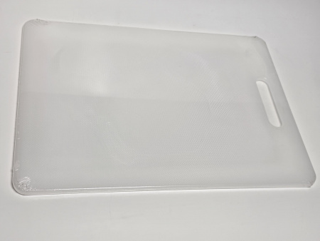 Доска разделочная 350x250x8мм VIATTO код SZ3525white пластиковая профессиональная (для молочных продуктов и хлеба) цвет белый