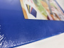 Доска разделочная 400x300x12мм VIATTO код SZ4030blue пластиковая профессиональная (для рыбы и морепродуктов) цвет синий