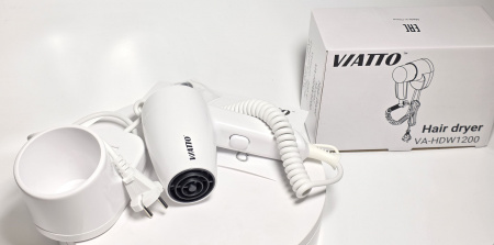 Фен для волос настенный VIATTO код VA-HDW1200