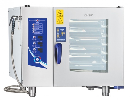 Пароконвектомат ПКА 6-1/1ПМ2 (лицо нерж.) 