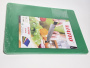 Доска разделочная 400x300x12мм VIATTO код SZ4030green пластиковая профессиональная (для фруктов и овощей) цвет зеленый