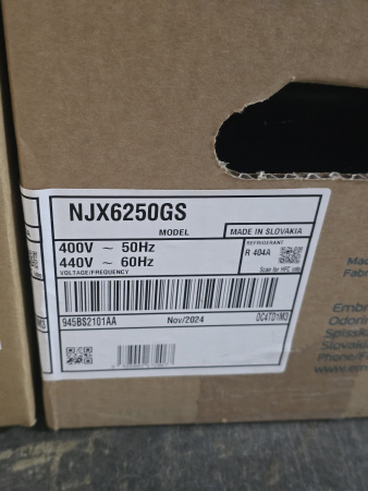 Компрессор NJX6250GS R404A Embraco 3253Вт MBP код 945BS2101AA