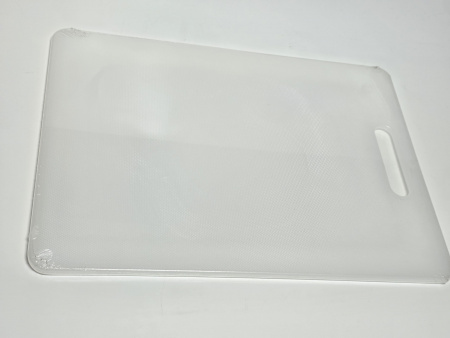 Доска разделочная 350x250x8мм VIATTO код SZ3525white пластиковая профессиональная (для молочных продуктов и хлеба) цвет белый