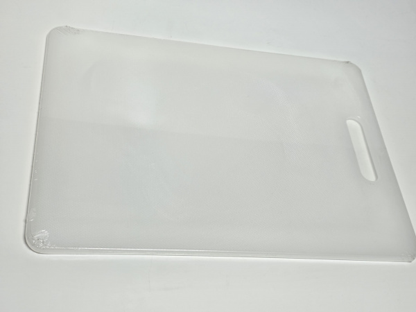 Доска разделочная 350x250x8мм VIATTO код SZ3525white пластиковая профессиональная (для молочных продуктов и хлеба) цвет белый