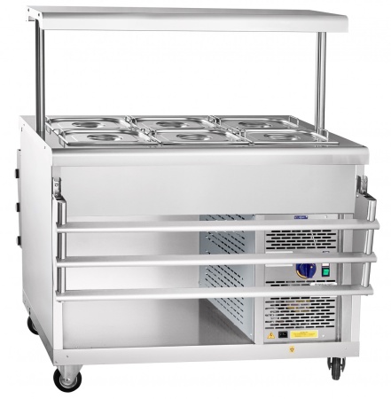 Прилавок для холодных закусок ПВВ(Н)-70ПМ-НШ передвижной 