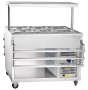Прилавок для холодных закусок ПВВ(Н)-70ПМ-НШ передвижной 