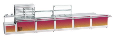 Прилавок для горячих напитков ПГН-70Х-02 