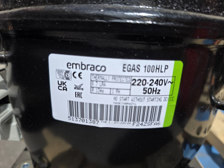 Компрессор Embraco EGAS 100HLP 242Вт R134a, LBP
