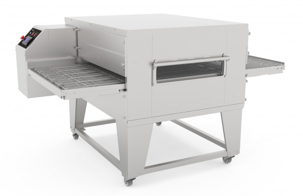 Конвейерная печь для пиццы ПЭК-800 с дверцей 