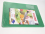 Доска разделочная 400x300x12мм VIATTO код SZ4030green пластиковая профессиональная (для фруктов и овощей) цвет зеленый