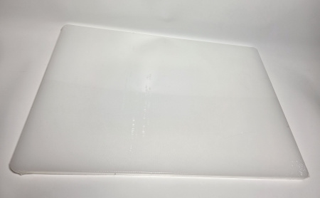 Доска разделочная 600x400x18мм VIATTO код SZ6040white пластиковая профессиональная (для молочных продуктов и хлеба) цвет белый