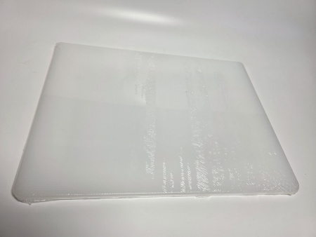 Доска разделочная 400x300x12мм VIATTO код SZ4030white пластиковая профессиональная (для молочных продуктов и хлеба) цвет белый