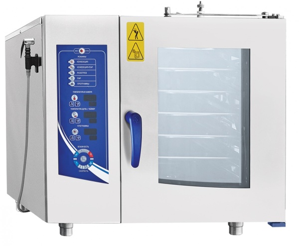 Пароконвектомат ПКА 6-1/1ПМФ2 (морской) 