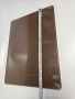 Доска разделочная 400x300x12мм VIATTO код SZ4030brown пластиковая профессиональная (для колбас и вареного мяса) цвет коричневый