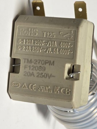 Терморегулятор (термостат) рабочий ROHS TM-270PM (50-270С)