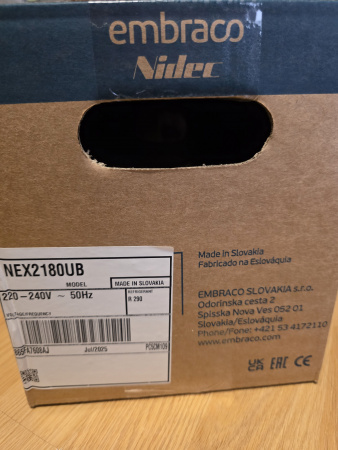 Компрессор NEX 2180UB R290 Embraco 921Вт LBP код 865FA7608AJ