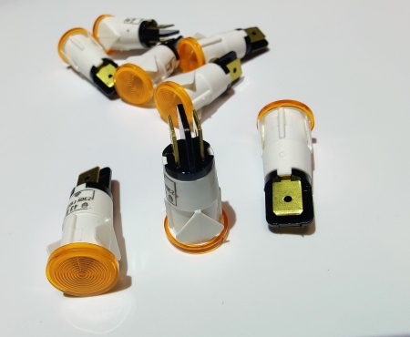 Лампа сигнальная желтая