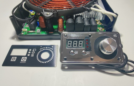 Модуль индукционный Абат HW-3,5PT-XK-08D код 12000074134 (комплект - пульт управления, наклейка, катушка в сборе)
