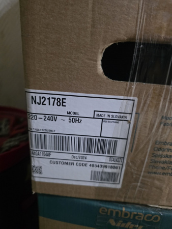 Компрессор NJ2178Е R22 Embraco 912 Вт LBP код