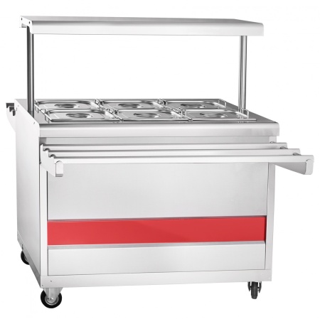 Электрический мармит ЭМК-70ПМ передвижной 