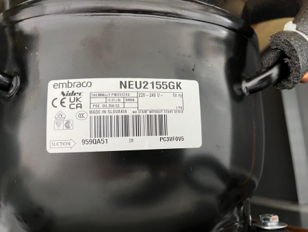 Компрессор NEU 2155 GK R404A Embraco Aspera 655Вт код 954FA51M1AJ