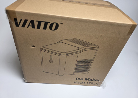 Льдогенератор Viatto VA-IM-12BLR (12кг/сут) тип льда пальчиковый, охлаждения воздушное