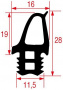 Уплотнитель Retigo AX00-0034 405х405 №893