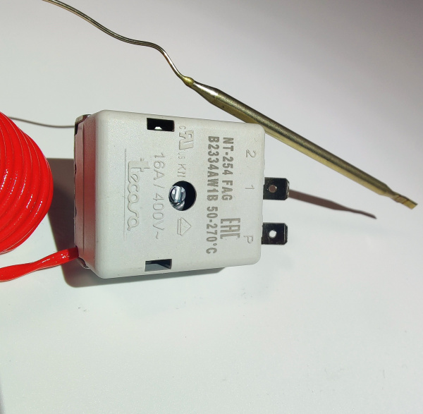 Рабочий терморегулятор NT254FAG TECASA 50-270*С Абат