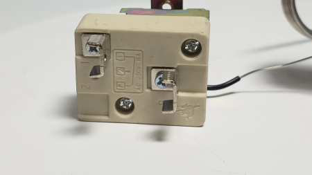 Терморегулятор рабочий 50-350 градусов код PRP062 32А 2,5м 250V (Длина щупа 8,8см, длина капиляра 2,5м)