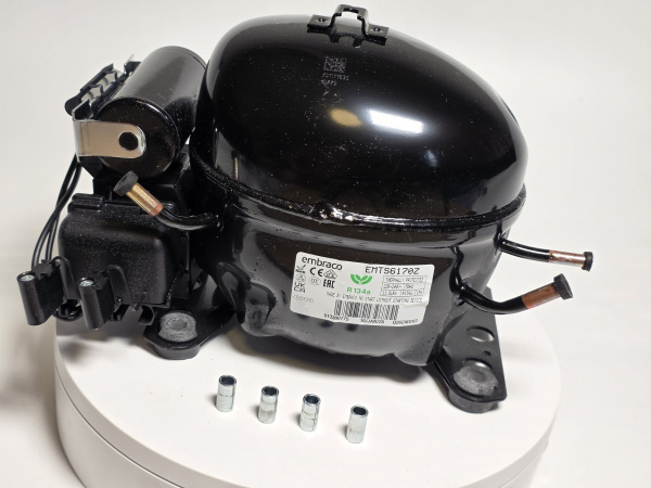 Компрессор EMTS 6170 Z Embraco HBP (Ткип. 7.2C Тконд. 54.4C) - 809Вт R134