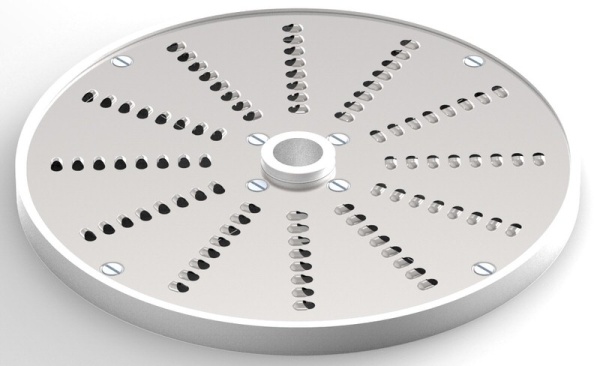 Диск шинковочный для нарезки соломкой 4,5х3 мм (алюминий+нерж) для МКО-50