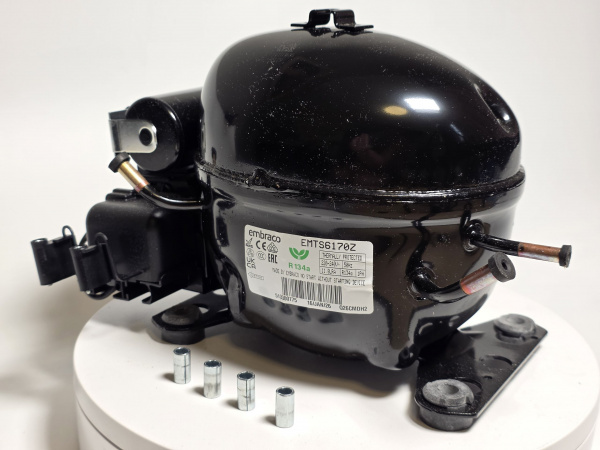 Компрессор EMTS 6170 Z Embraco HBP (Ткип. 7.2C Тконд. 54.4C) - 809Вт R134