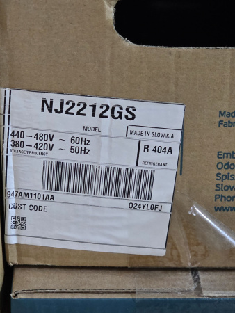 Компрессор NJ2212GS Embraco R404a LBP 1481Вт код 947AM1101AA
