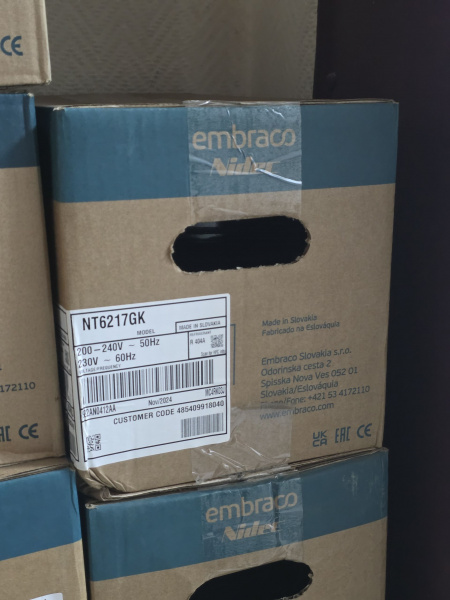 Компрессор NT6217GK Embraco R404a 799Вт MBP, HBP код 922AN0412AA