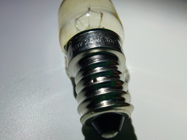 Лампа для печей Е14-220 V-25W