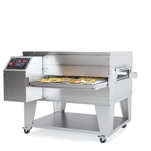 Конвейерная печь для пиццы ПЭК-800 с дверцей 